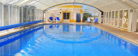 Intdoor Swimming Pool in Alto Golf & Country Club, Algarve, Portugal