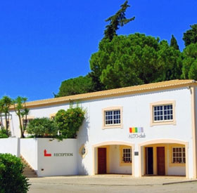 Reception of Alto Golf & Country Club, Algarve, Portugal
